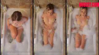 Victoriasfan Nude Bath Onlyfans Video
