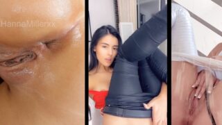 Hanna Miller Playing With Her Fingers OnlyFans Leaked Videos