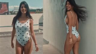 Ari Dugarte Topless Swimsuit Outdoor Video Leaked