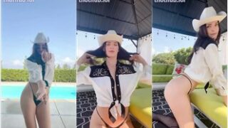 KittyPlays Exotic Cowgirl Stockings Fansly Set Leaked